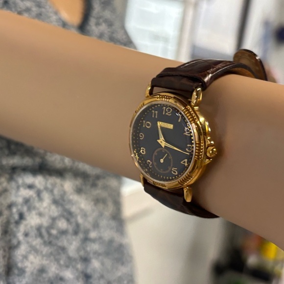 New Vintage❤️Fossil TM-6253 90’s Ladies Watch in Tin - Picture 7 of 8